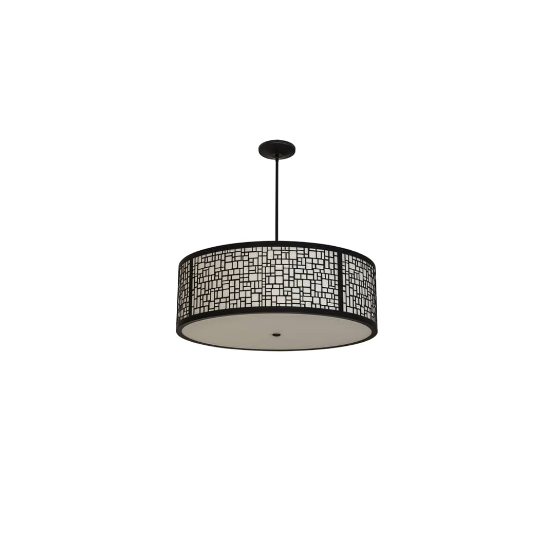 4 Light 36" Wide Pendant