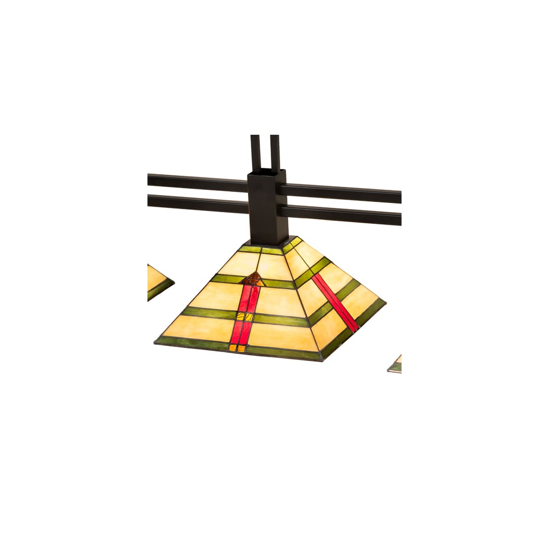 3 Light 48" Wide Linear Pendant