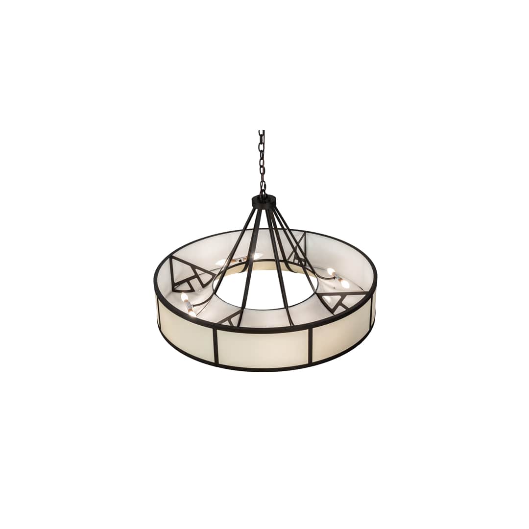 8 Light 40" Wide Pendant