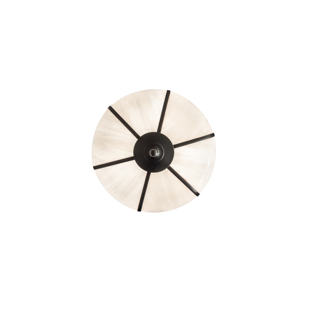 Arts and Crafts 3 Light 18" Wide Semi-Flush Bowl Ceiling Fixture - Craftsman Brown Finish