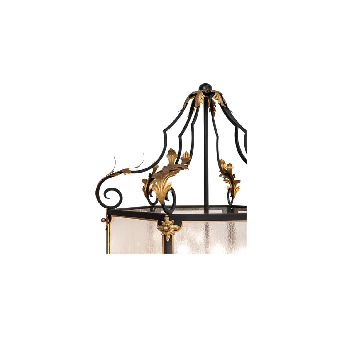 12 Light 48" Wide Taper Candle Pendant