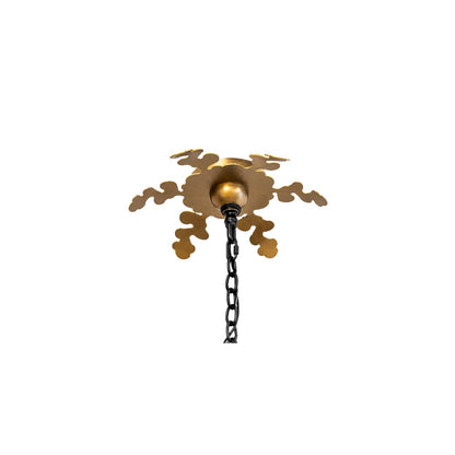 12 Light 48" Wide Taper Candle Pendant