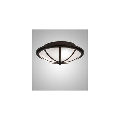 Commerce 3 Light 16" Wide Semi-Flush Bowl Ceiling Fixture