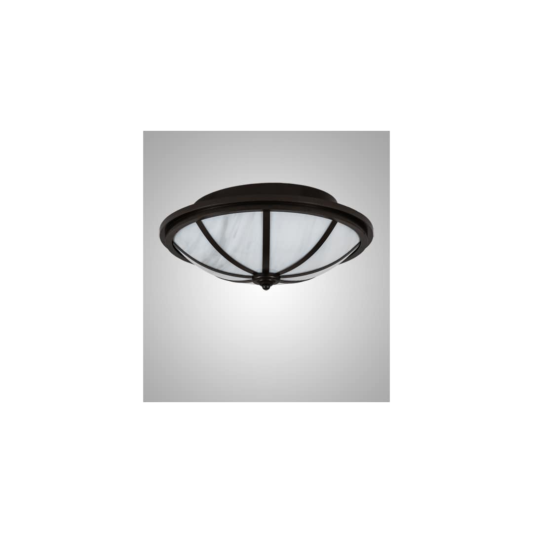 Commerce 3 Light 16" Wide Semi-Flush Bowl Ceiling Fixture