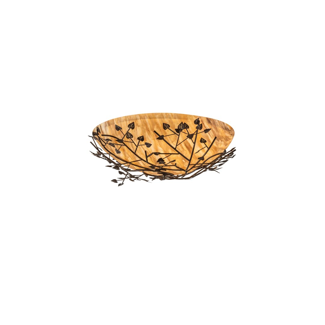 Espe 8 Light 54" Wide Semi-Flush Bowl Ceiling Fixture