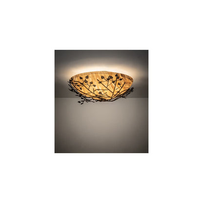 Espe 8 Light 54" Wide Semi-Flush Bowl Ceiling Fixture