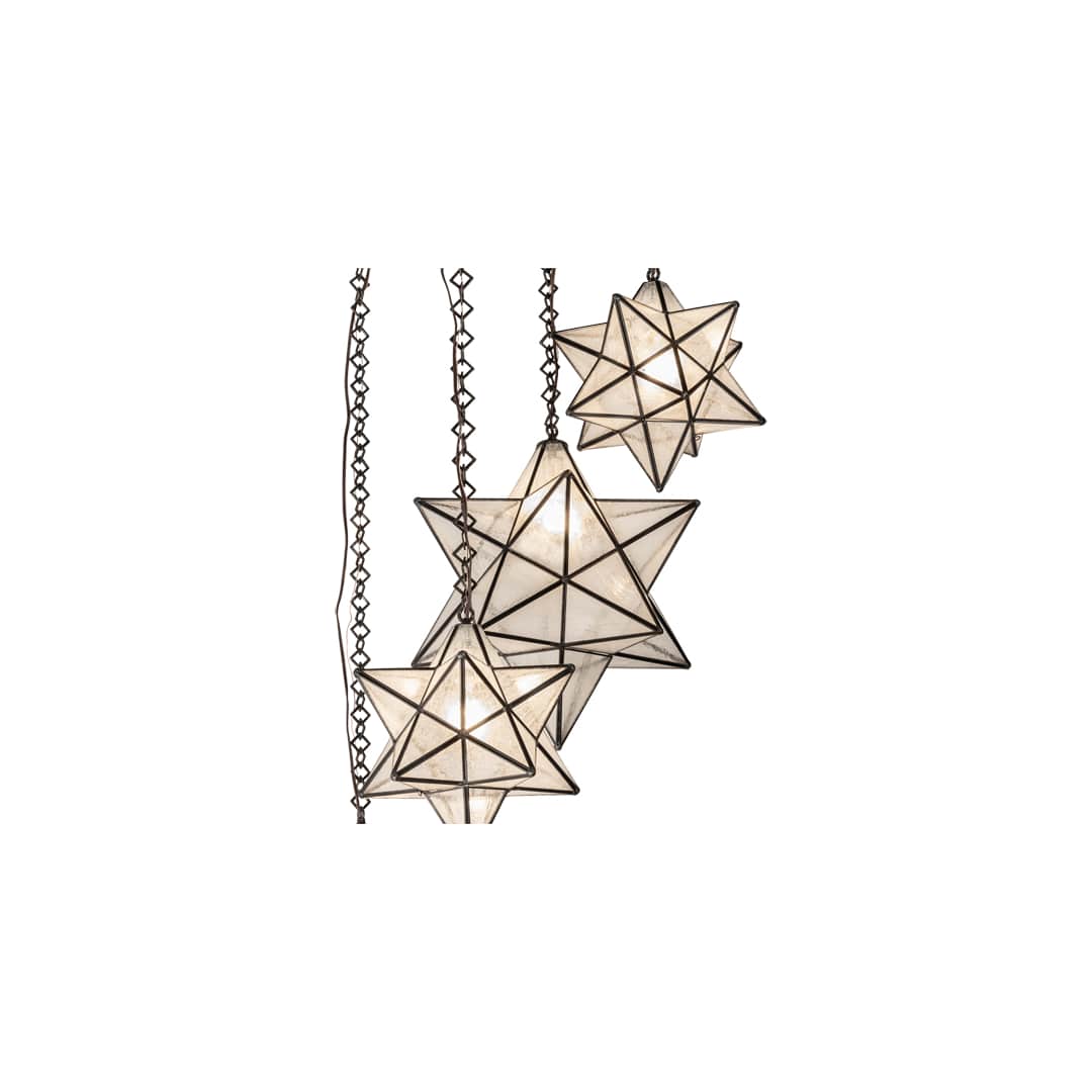 5 Light 36" Wide Multi Light Pendant