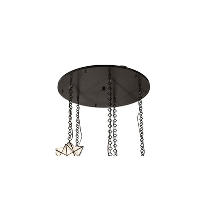 5 Light 36" Wide Multi Light Pendant