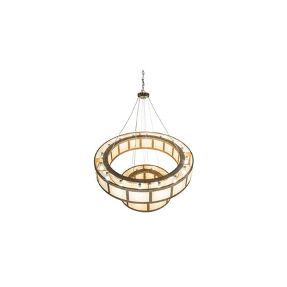 24 Light 61" Wide Pendant
