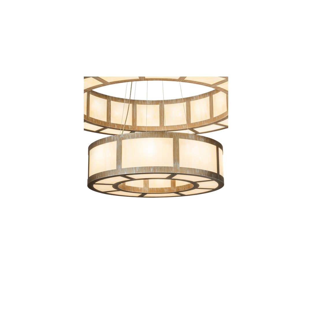 24 Light 61" Wide Pendant