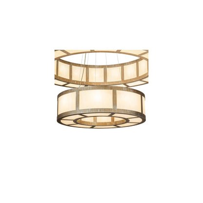 24 Light 61" Wide Pendant