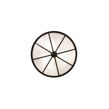 Commerce 3 Light 24" Wide Semi-Flush Bowl Ceiling Fixture