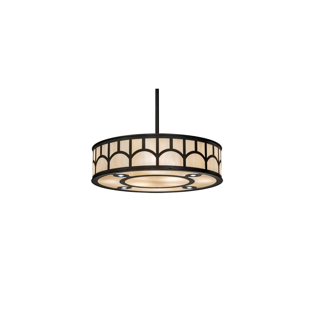 8 Light 37" Wide Pendant