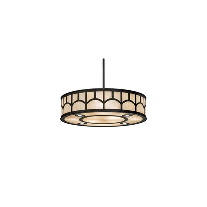 8 Light 37" Wide Pendant