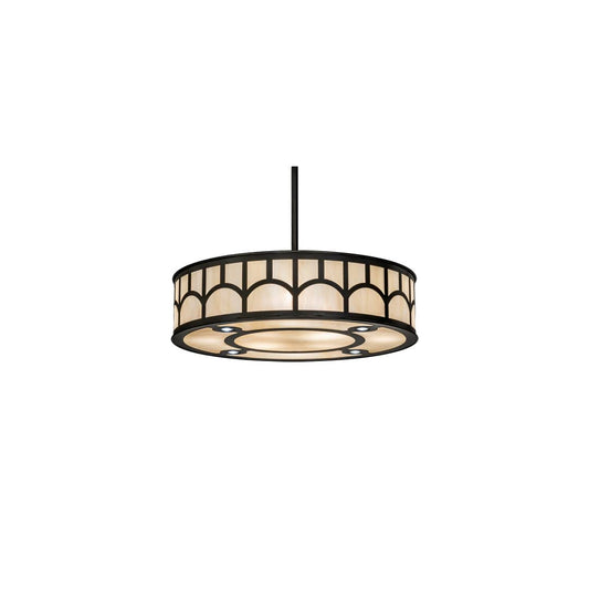 8 Light 37" Wide Pendant