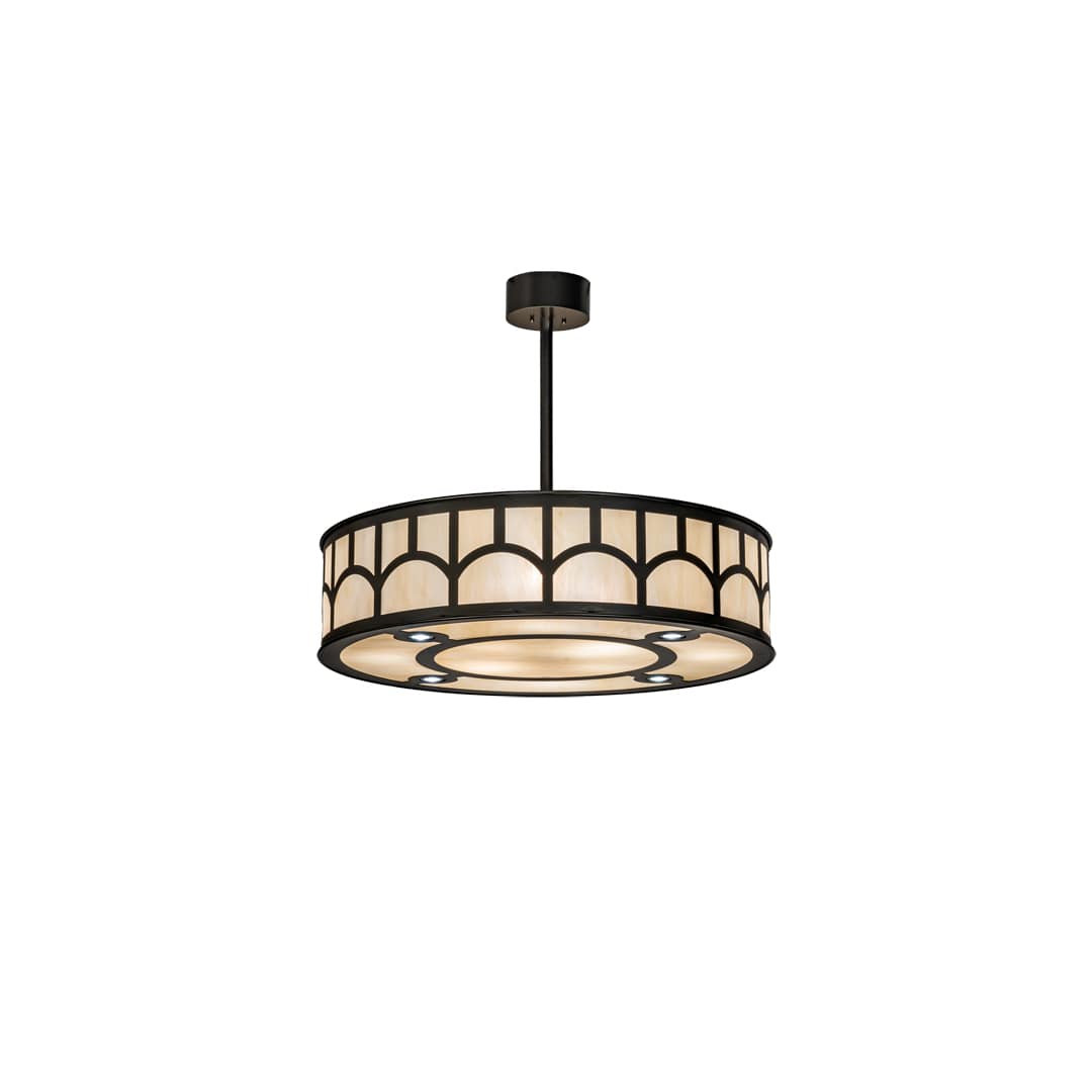 8 Light 37" Wide Pendant