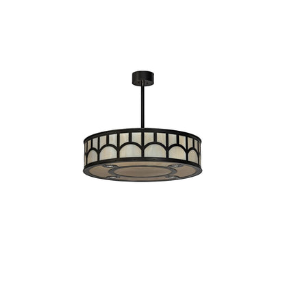 8 Light 37" Wide Pendant