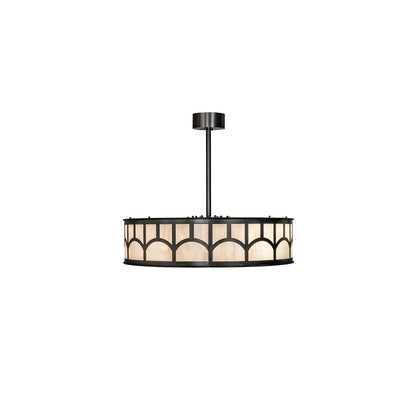 8 Light 37" Wide Pendant