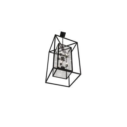 8 Light 34" Wide Taper Candle Pendant