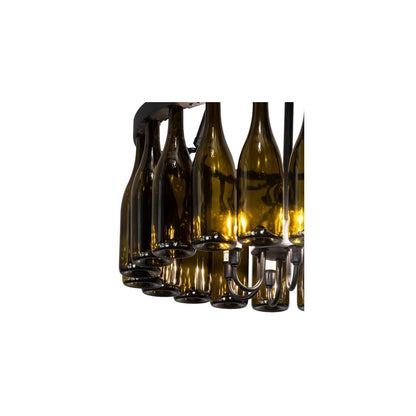 Tuscan Vineyard 6 Light 26" Wide Semi-Flush Drum Ceiling Fixture