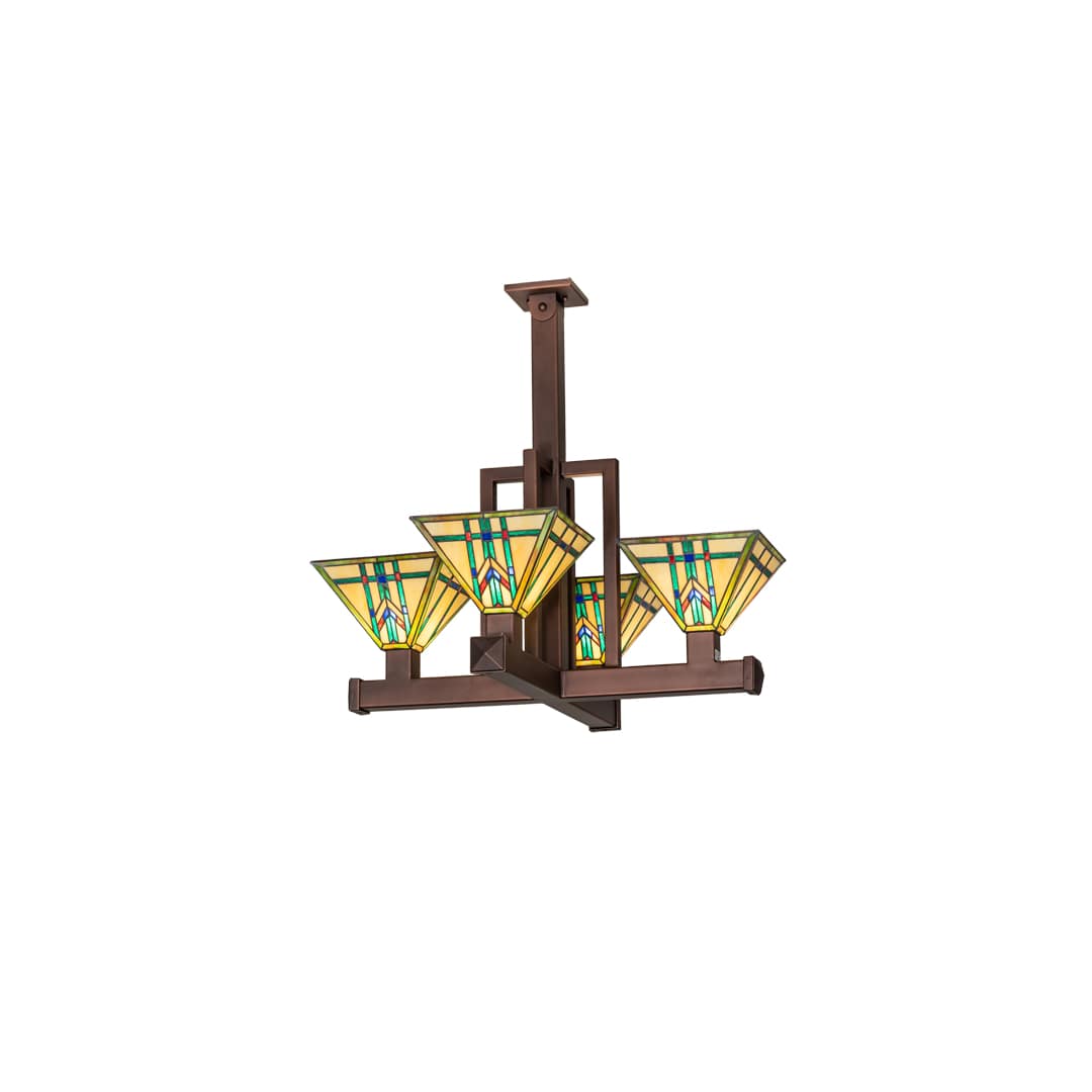 4 Light 45" Wide Pendant