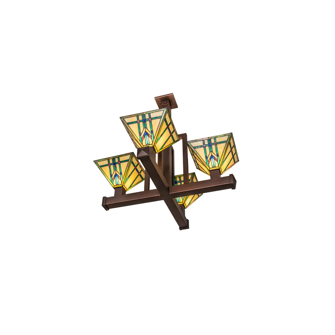 4 Light 45" Wide Pendant