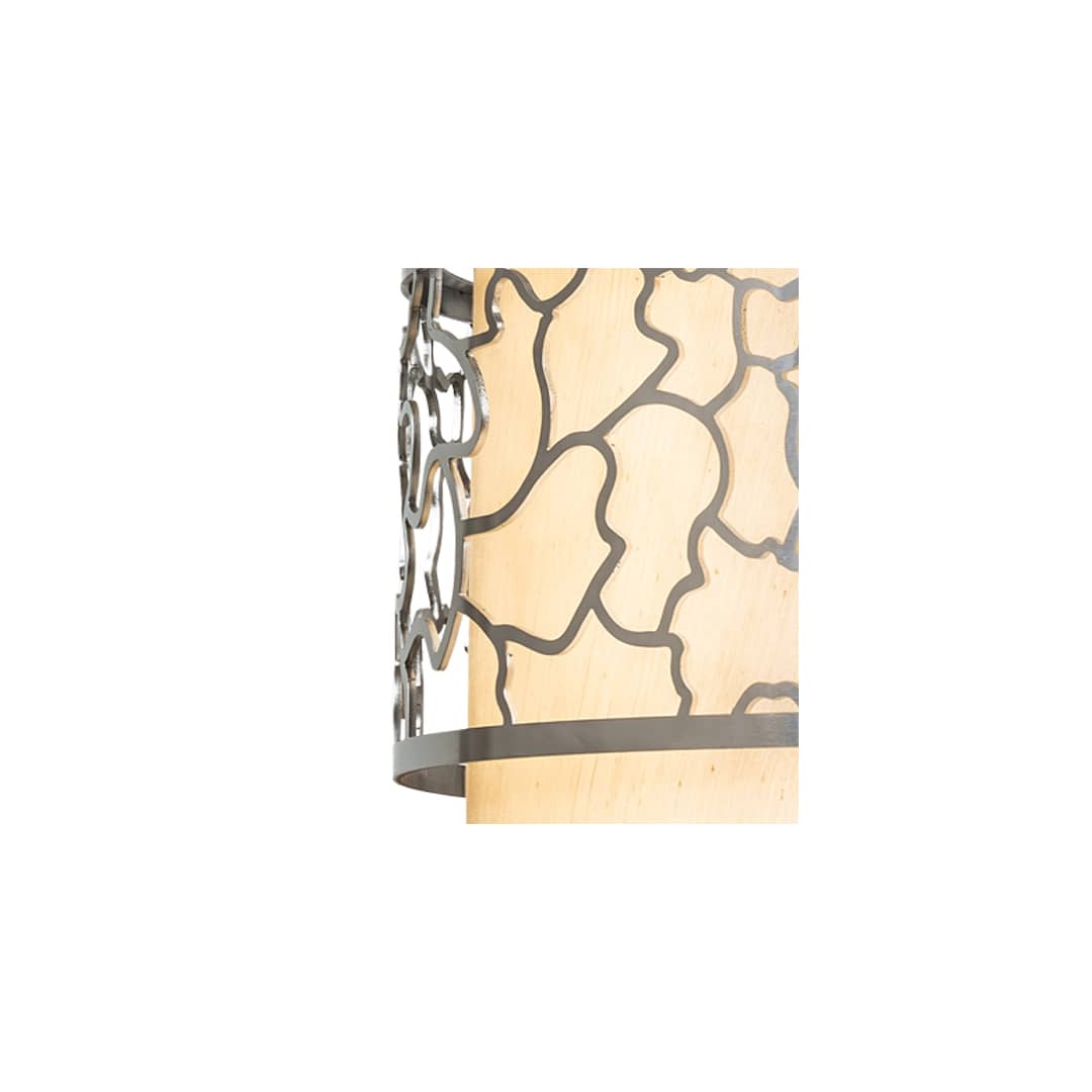 Deserto Seco 12 Light 27" Wide Semi-Flush Drum Ceiling Fixture