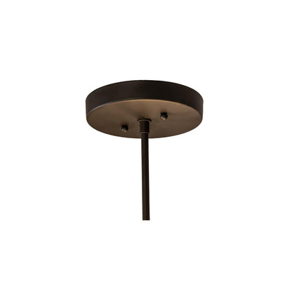 Commerce 4 Light 20" Wide Semi-Flush Bowl Ceiling Fixture - Cafe-Noir / Oil Rubbed Bronze Finish