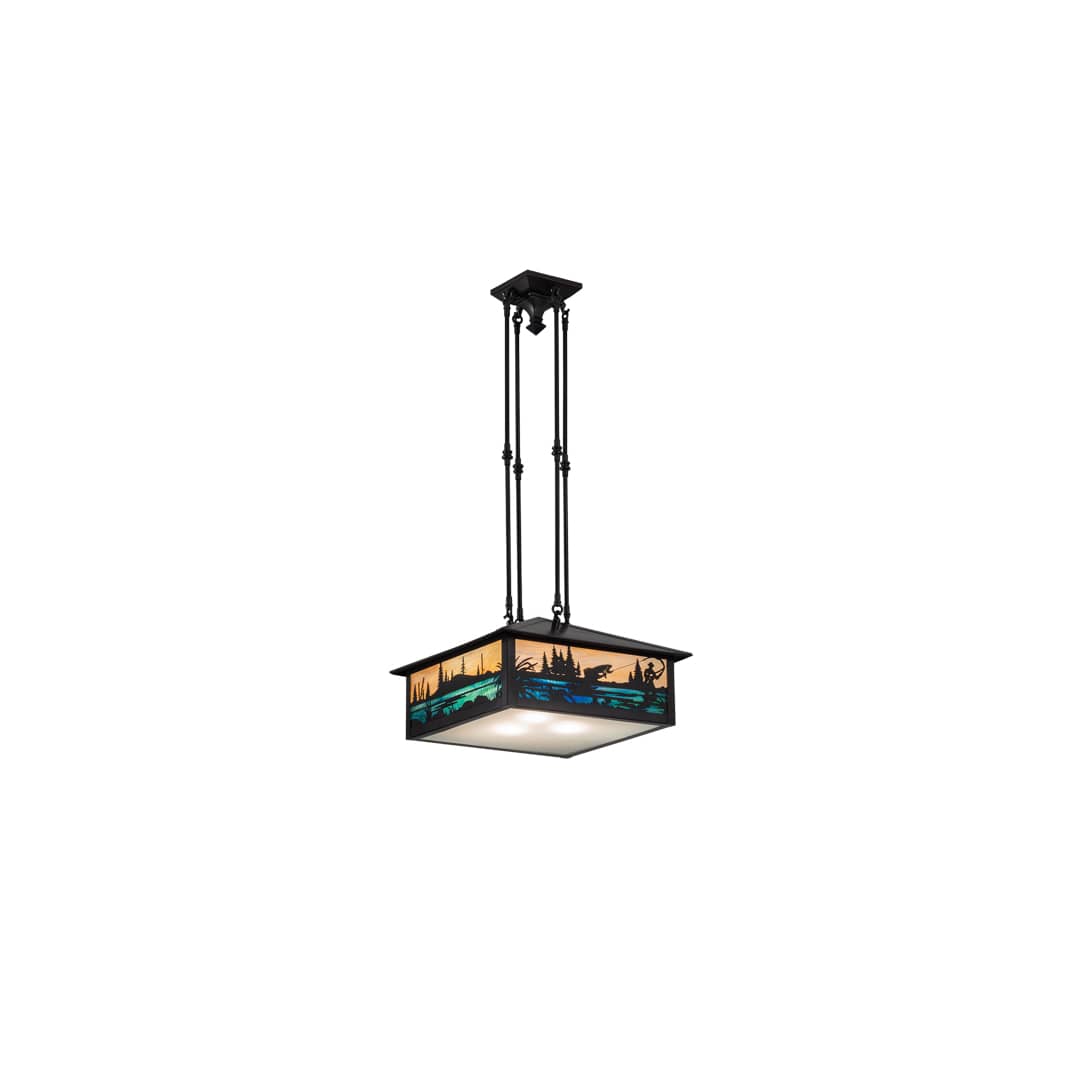 3 Light 24" Wide Pendant