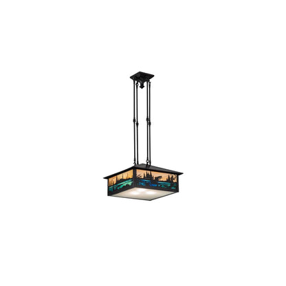 3 Light 24" Wide Pendant