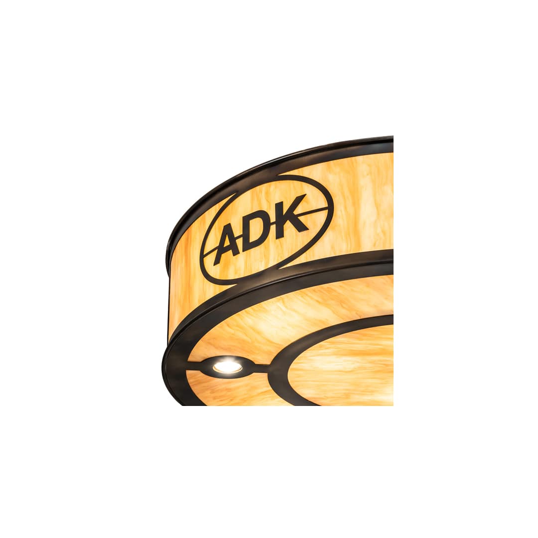 8 Light 37" Wide Pendant