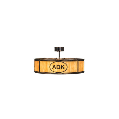 8 Light 37" Wide Pendant