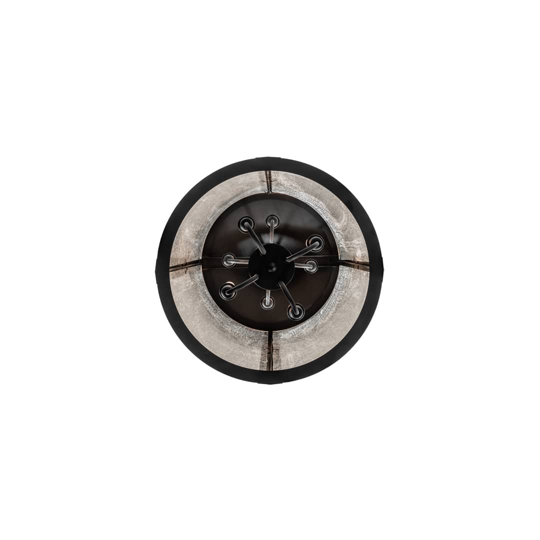 8 Light 24" Wide Taper Candle Pendant