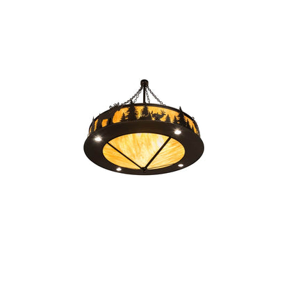 8 Light 48" Wide Pendant