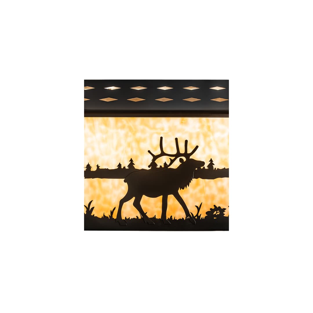 6 Light 48" Wide Billiard Linear Pendant