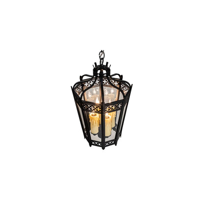 3 Light 11" Wide Taper Candle Pendant