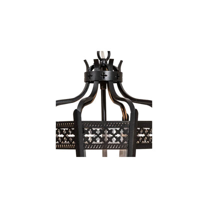 3 Light 11" Wide Taper Candle Pendant