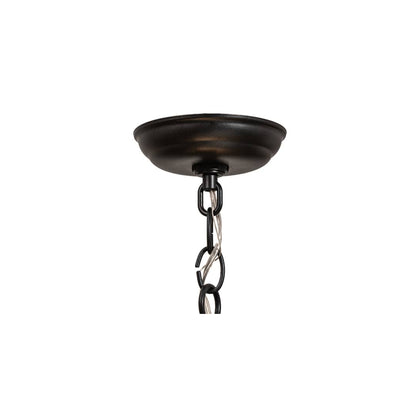 3 Light 11" Wide Taper Candle Pendant