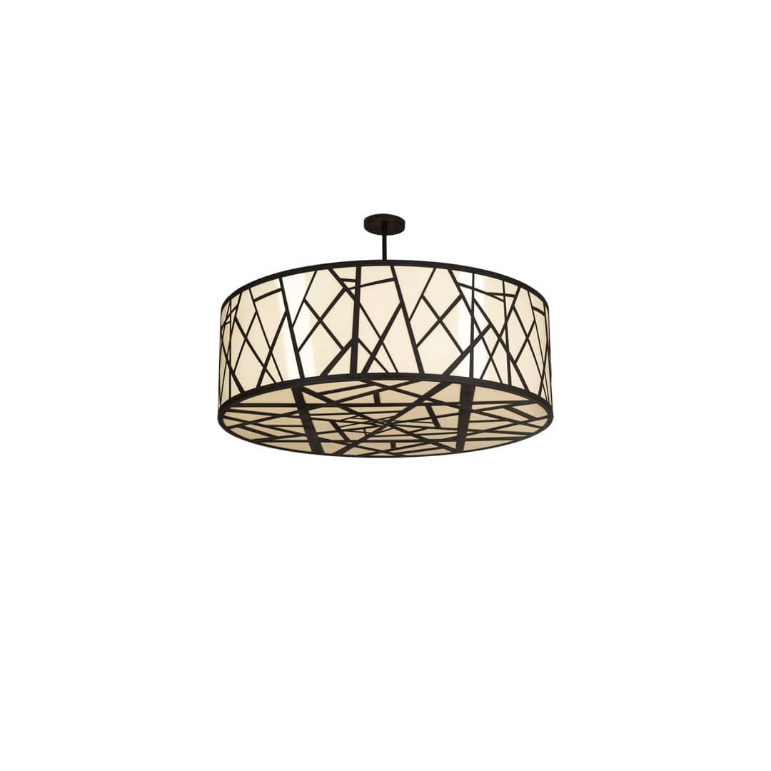 8 Light 48" Wide Pendant