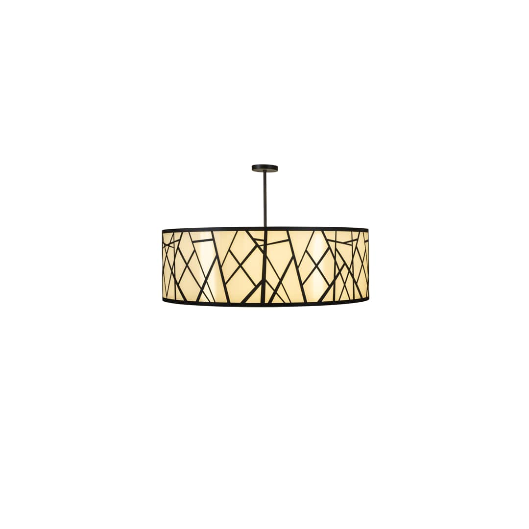 8 Light 48" Wide Pendant