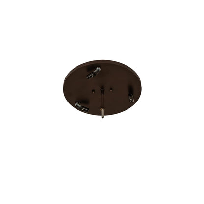 Carousel 3 Light 16" Wide Semi-Flush Bowl Ceiling Fixture