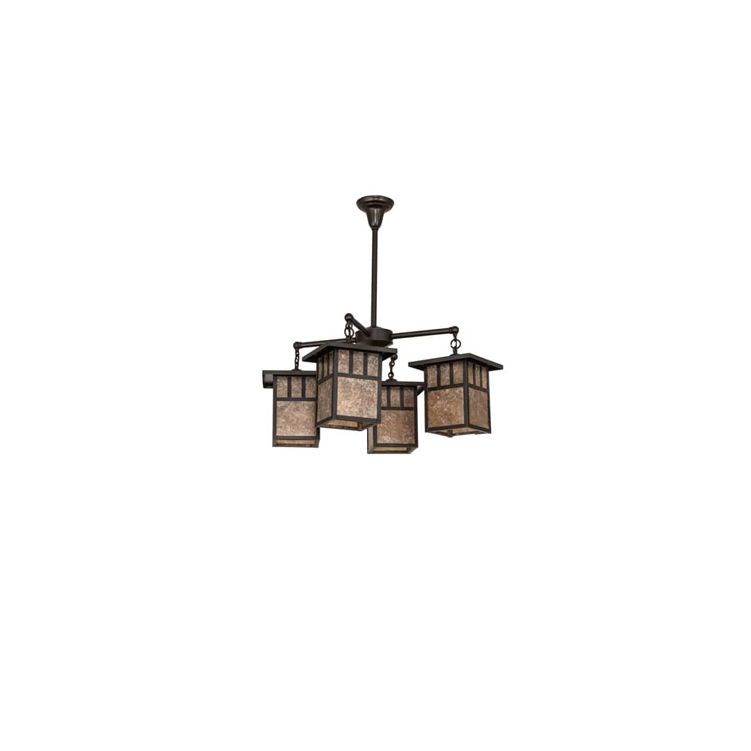 Hyde Park 4 Light 34" Wide Chandelier