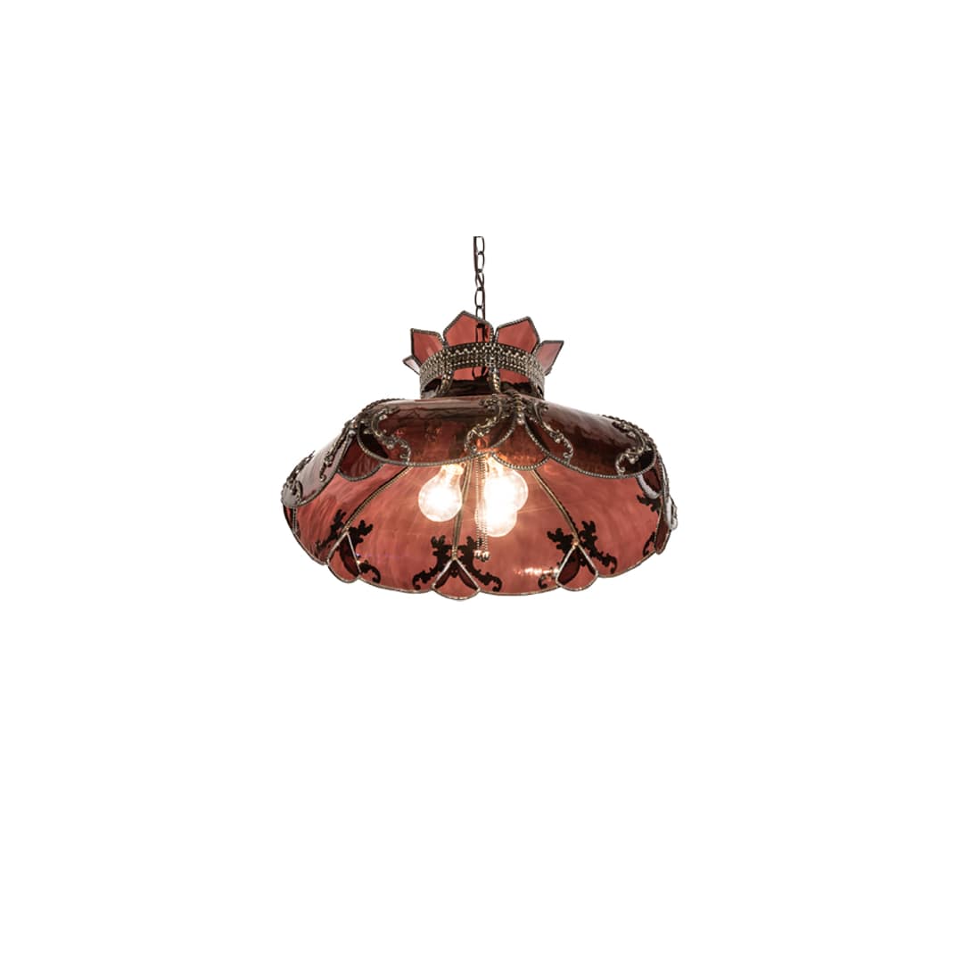 2 Light 22" Wide Pendant