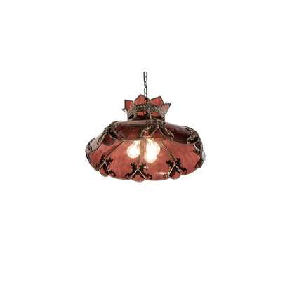 2 Light 22" Wide Pendant