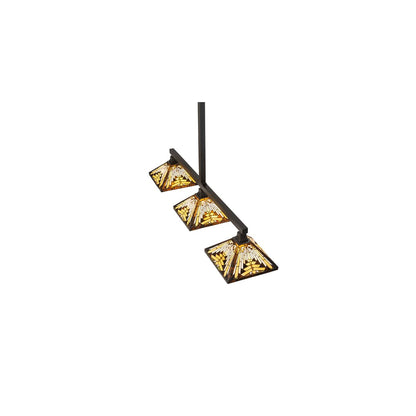 3 Light 63" Wide Linear Pendant