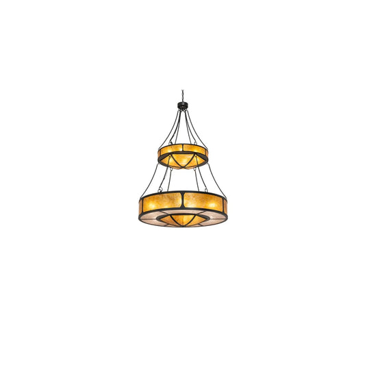 15 Light 46" Wide Pendant