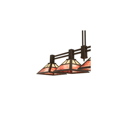 4 Light 64" Wide Linear Pendant