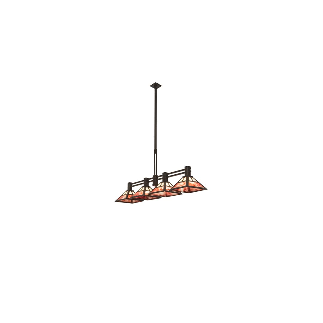 4 Light 64" Wide Linear Pendant