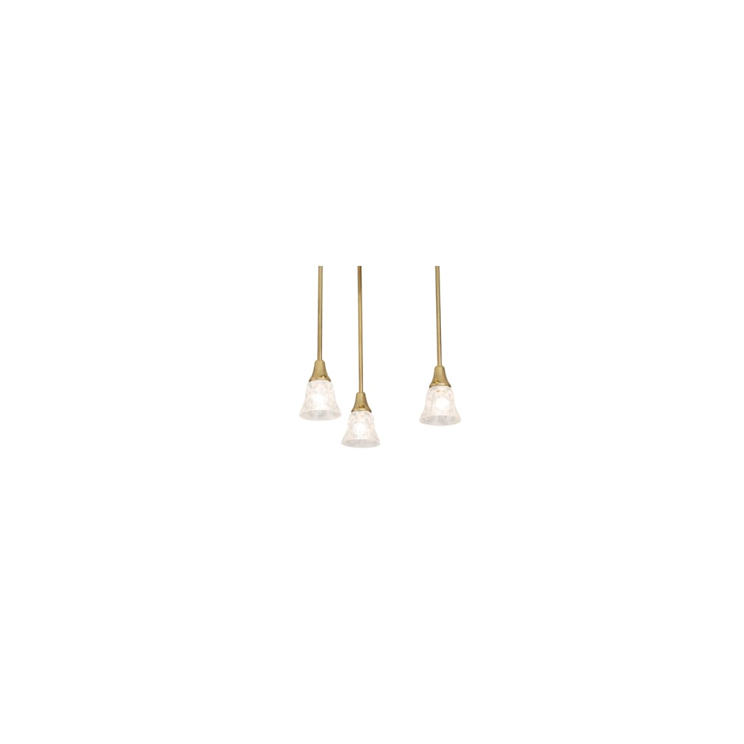 3 Light 19" Wide Multi Light Pendant