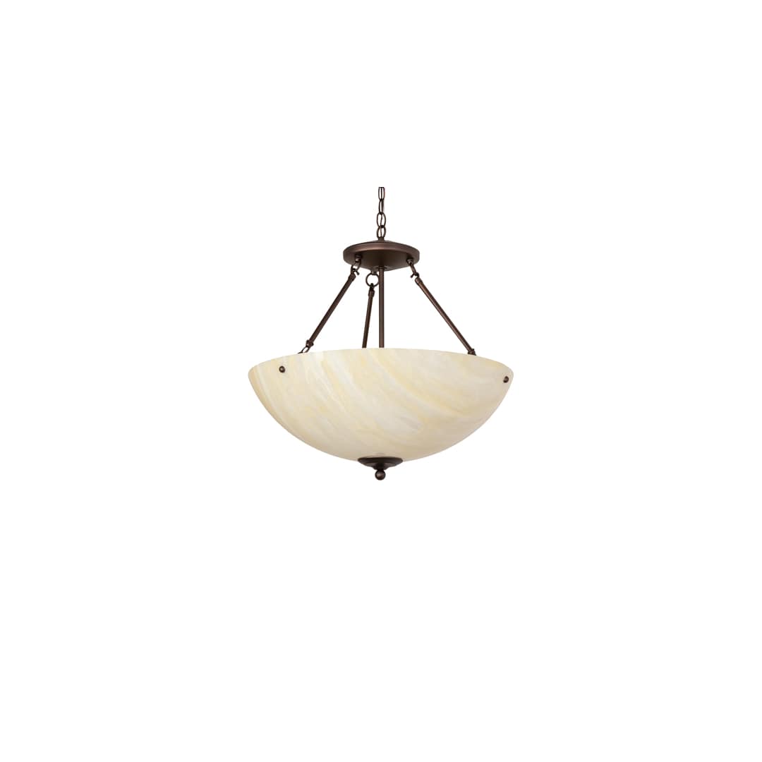 3 Light 24" Wide Pendant